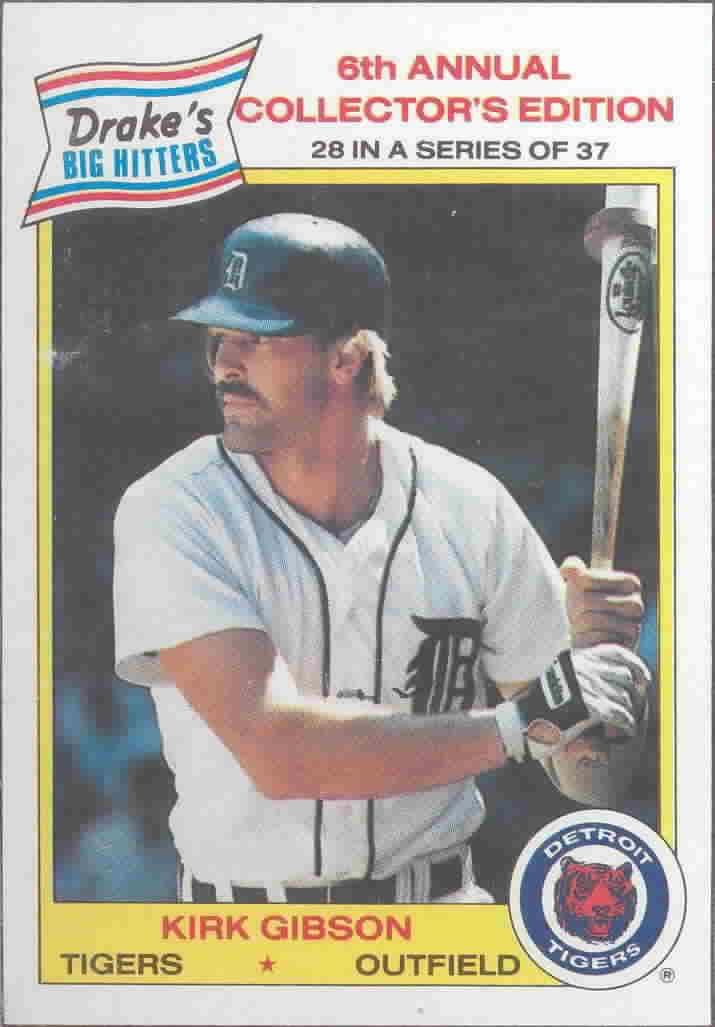 1986 Drakes Baseball Cards